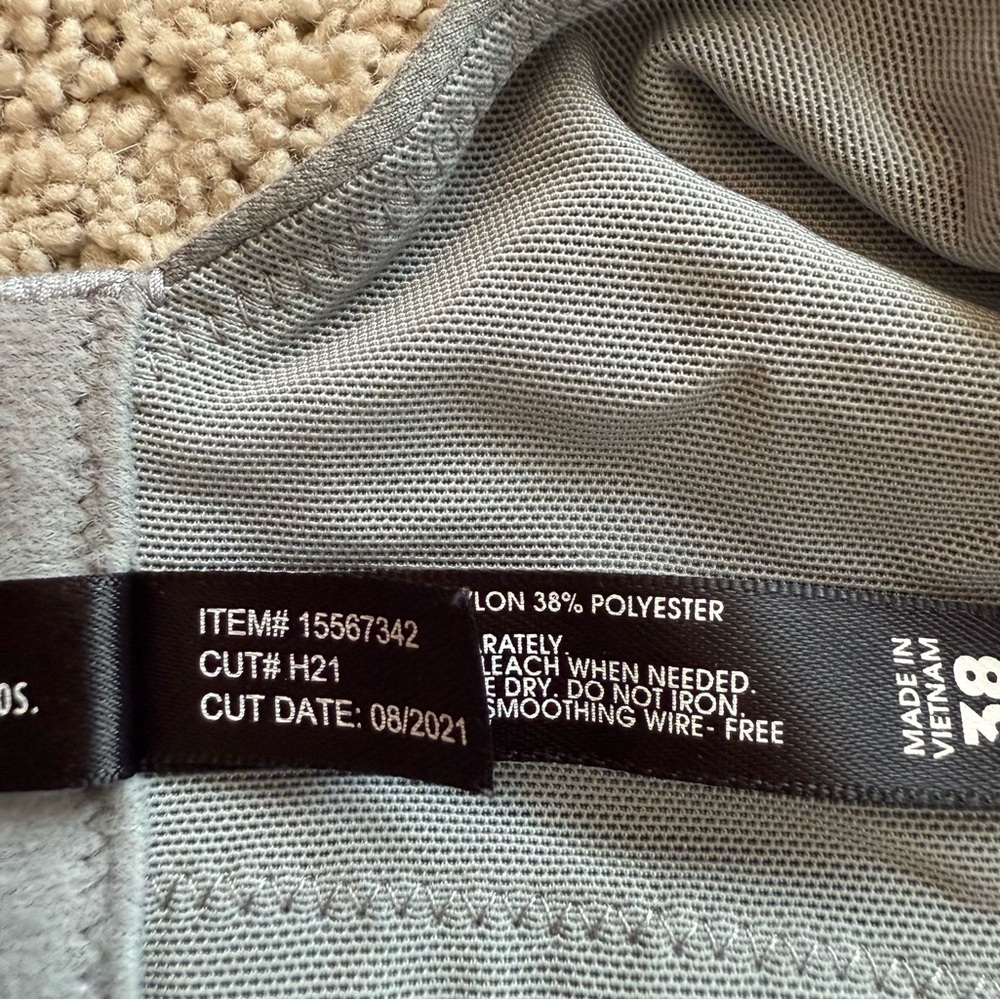 torrid Gray Wireless Scoop Neck Comfort Bra - Picture 5 of 7
